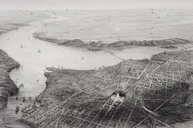 Washington D.C. y sus alrededores durante la era de la Guerra Civil